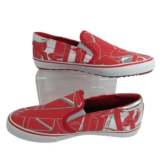 NBA Lab Houston Rockets Slip On Canvas Shoes Sneakers Men's Size 11 - Picture 5 of 9